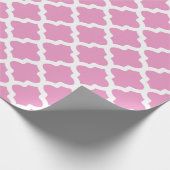 ピンクラベンダーラッピング紙 ラッピングペーパー (角)