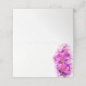 ピンクランの水彩美術ゲスト座席表 プレイスカード (外部開封)