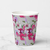 ピンクランイン開花 紙コップ (右)