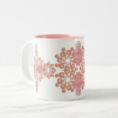 ピンクリスタリマグ ツートーンマグカップ (正面左)