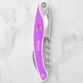 ピンクリップ名前をカスタムするドライバー ソムリエナイフ (裏面)