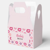 ピンクリップ恋しく思キスザヘンズパーティーフェイスボックス フェイバーボックス (オープン)