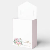 ピンクリトルカボチャ赤ちゃんシャワーありがとう フェイバーボックス (オープン)