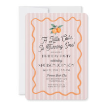 ピンクリトルキューティーパステル柑橘 テーマ誕生日