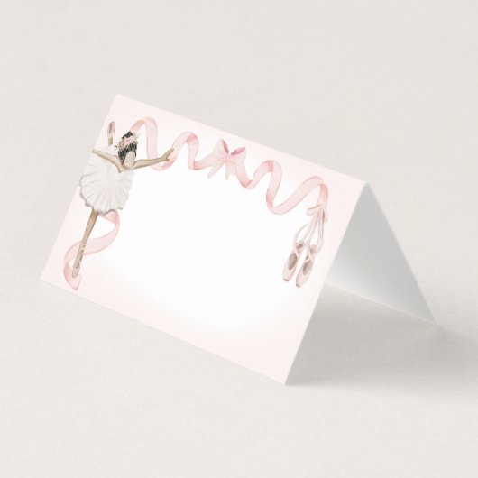 ピンクリトルバレリーナ座席表パーティーデコール (正面)