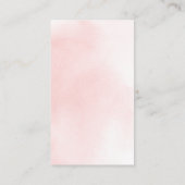 ピンクリトルパンプキンおむつくじチケット エンクロージャーカード (裏面)