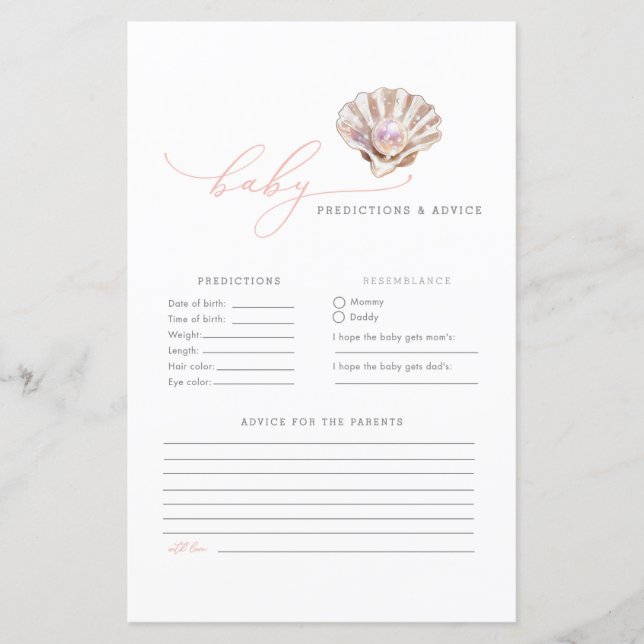 ピンクリトルパールベビー予測&アドバイスゲーム (正面)