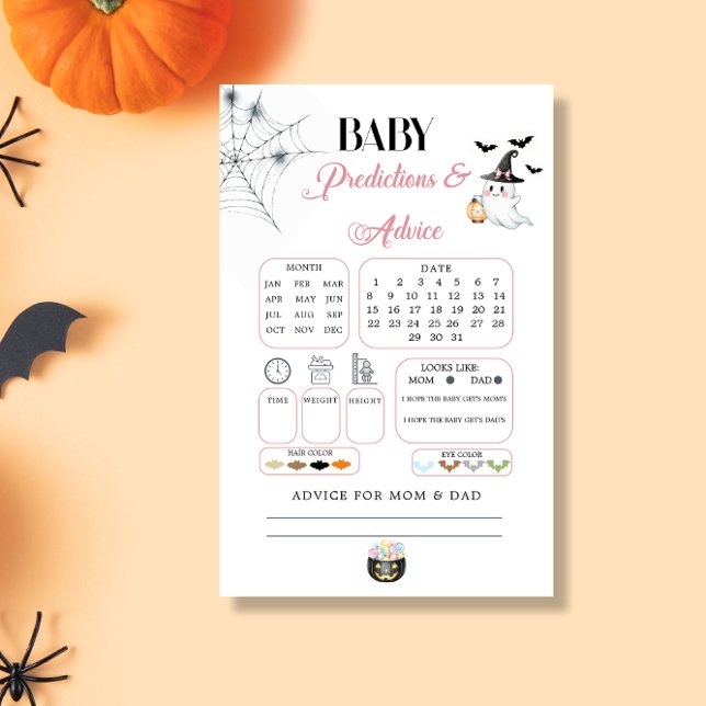 ピンクリトルブーベビー予測アドバイスカード (クリエイターアップロード済み)