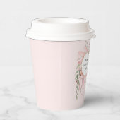 ピンクリトル恋しく思オネダーフル少女1st誕生日 紙コップ (右)