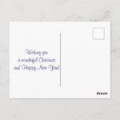 ピンクリボユニークンバウブル ポストカード (裏面)