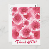 ピンクリボンありがとう ポストカード (正面/裏面)