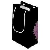 ピンクリボンとデイジー スモールペーパーバッグ (裏面アングル)