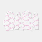 ピンクリボンのブライダルシャワー フェイバーボックス (折り畳みなし)