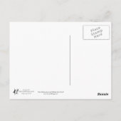 ピンクリボンの人魚ポストカード ポストカード (裏面)