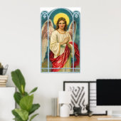 ピンクリボンの天使 ポスター (ホームオフィス)