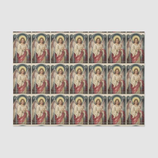 ピンクリボンの天使 薄葉紙 (正面)