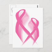 ピンクリボンはがき ポストカード (正面/裏面)