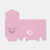 ピンクリボンガン認識度 – ギフトボックス フェイバーボックス (折り畳みなし)