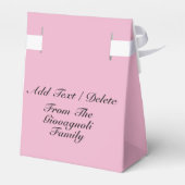 ピンクリボンガン認識度 – ギフトボックス フェイバーボックス (裏面サイド)