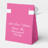 ピンクリボンガン認識度 – ギフトボックス フェイバーボックス (裏面サイド)