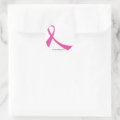 ピンクリボンシール ラウンドシール (バッグ)