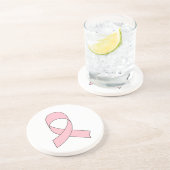 ピンクリボンスケッチ コースター (側面)