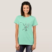 ピンクリボンセットマイフリー Tシャツ (正面フル)