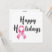 ピンクリボンハッピーホリデー2026カレンダーカード カード (正面/裏面インサイチュ)