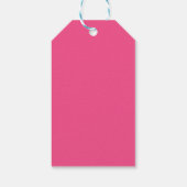 ピンクリボンバタフライファイター乳がん ギフトタグ (裏面)