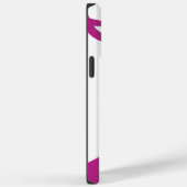 ピンクリボンブレストガン認識度アートプリント Case-Mate iPhoneケース (裏面 / 右)