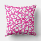 ピンクリボンメッシュ クッション (裏面)