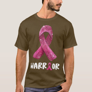 ピンクリボン乳がん戦士の乳がんAw Tシャツ