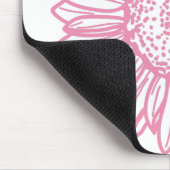 ピンクリボン乳がん認識度ひまわり マウスパッド (コーナー)