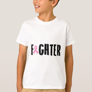 ピンクリボン乳がん認識度戦士ギフト Tシャツ