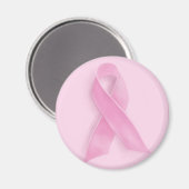 ピンクリボン乳がん認識度磁石 マグネット (正面/裏面)
