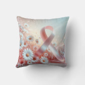 ピンクリボン乳がん認識度 クッション (裏面)