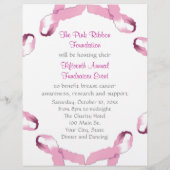 ピンクリボン乳がん認識度 チラシ (裏面)