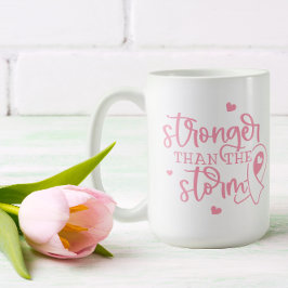 ピンクリボン乳がん コーヒーマグカップ