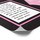 ピンクリボン努力計 ポスター (角)