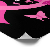 ピンクリボン女性がん乳がん認識度 ポスター (角)