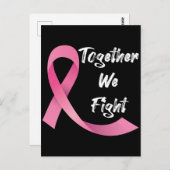 ピンクリボン女性がん認識度乳がん ポストカード (正面/裏面)