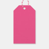 ピンクリボン戦士が闘士を生き残った乳がん ギフトタグ (裏面)