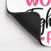 ピンクリボン生存者乳がん マウスパッド (コーナー)