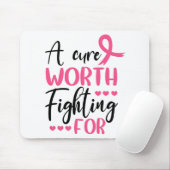 ピンクリボン生存者乳がん マウスパッド (マウス)