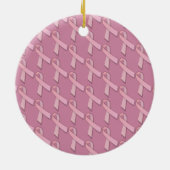 ピンクリボン認識度 セラミックオーナメント (裏面)