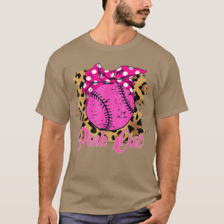 ピンクリボン運動 乳がん啓発 面白いピンクのTシャツ Tシャツ