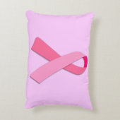 ピンクリボン アクセントクッション (裏面(縦))