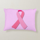 ピンクリボン アクセントクッション (裏面)