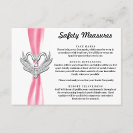 ピンクリボン シルバースワン 安全対策 エンクロージャーカード