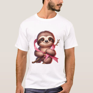 ピンクリボン スロー スタイル 乳がん 啓発 Tシャツ